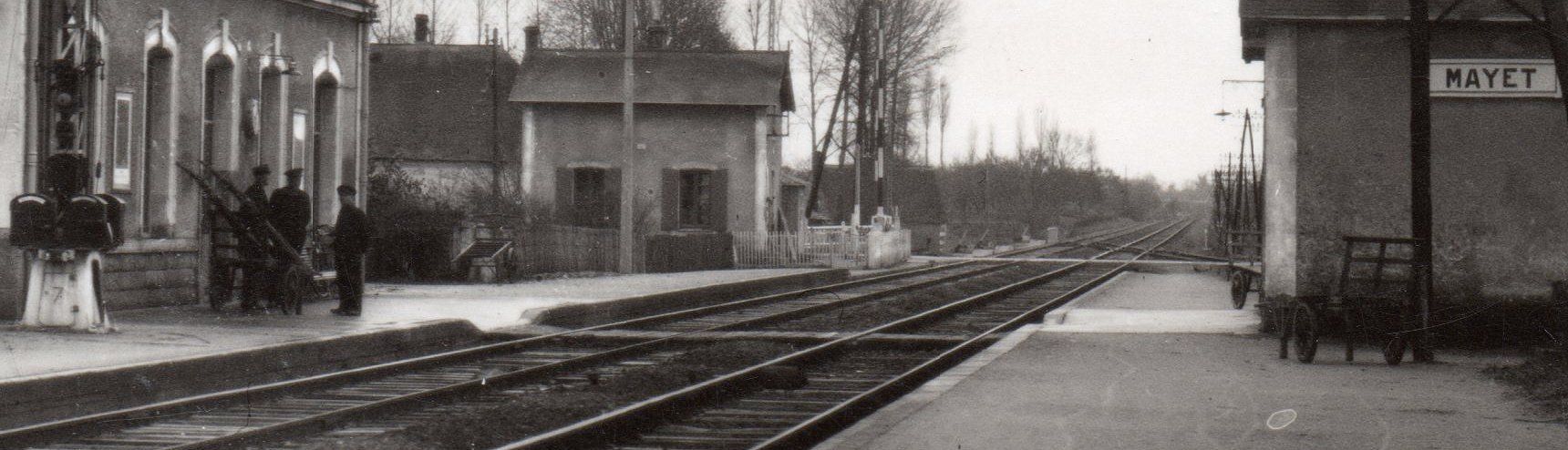 View of the Gare de Mayet